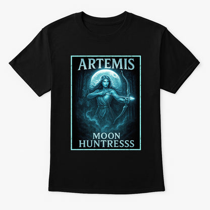 Artemis Moon Huntress Unisex Greek Goddess T-Shirt