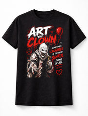 Art the Clown Terrifier Horror Movie Graphic Tee Adult & Kids Unisex T-Shirt