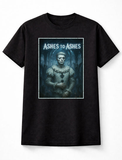 David Bowie Ashes to Ashes Pierrot The Thin White Duke Glam Rock Icon Adults & Kids Unisex T-Shirt