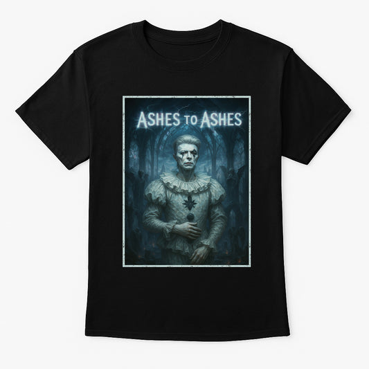David Bowie Ashes to Ashes Unisex T-Shirt Iconic Art Rock Legend Tee