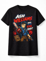 Ash Williams Evil Dead Hail to the King Horror Movie Unisex T-Shirt