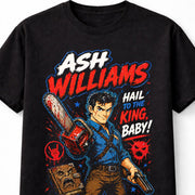 Ash Williams Evil Dead Hail to the King Horror Movie Unisex T-Shirt