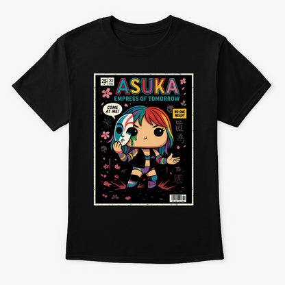 Asuka “Empress of Tomorrow” Funko Pop Style  Unisex T-Shirt WWE Comic Style