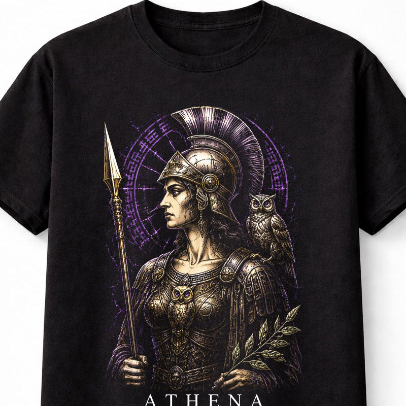 Athena Greek Goddess of Wisdom War Mythology Unisex T-Shirt