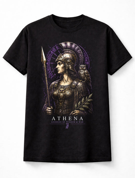 Athena Greek Goddess of Wisdom War Mythology Unisex T-Shirt