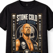 Stone Cold Steve Austin WWE Austin 3:16 Wrestling Graphic Unisex T-Shirt