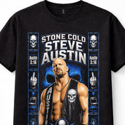 Stone Cold Steve Austin WWE Austin 3:16 Wrestling Skull Unisex T-Shirt
