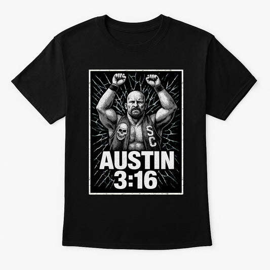 Stone Cold Steve Austin Austin 3:16 Skull Vest Unisex Adults & Kids T-Shirt