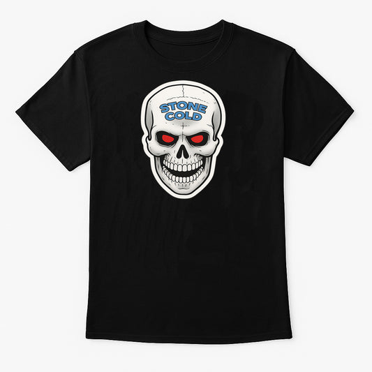 Stone Cold Skull Logo Unisex T-Shirt Classic Attitude Era Tee