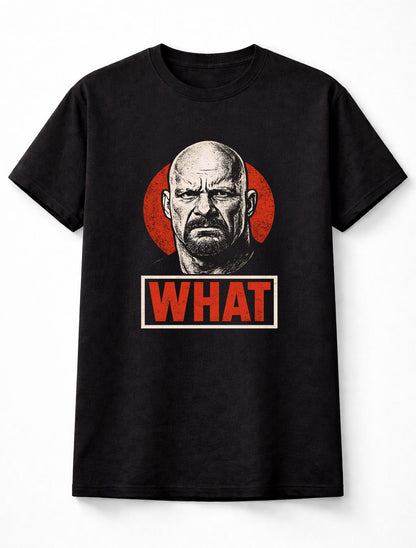 “Stone Cold” Steve Austin – The Texas Rattlesnake “WHAT” Austin 3:16 Adults & Kids Unisex T-Shirt