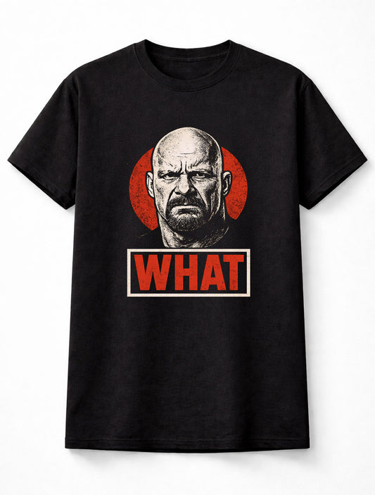 “Stone Cold” Steve Austin – The Texas Rattlesnake “WHAT” Austin 3:16 Adults & Kids Unisex T-Shirt