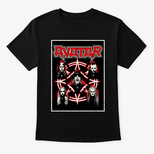Avatar Band Poster – Metal Circus Unisex T-Shirt Modern Metal Band Merch Tee