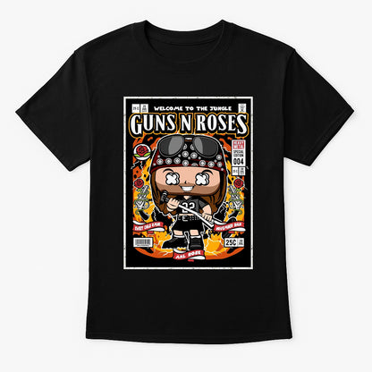 Guns N Roses Paradise City Hard Rock Funko Pop Style Unisex T-Shirt