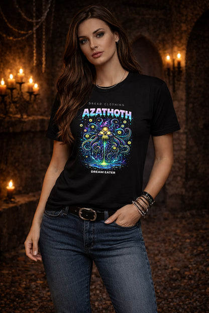 Azathoth Dream Eater Unisex Toxic Gothic Cosmic Horror Graphic T-Shirt