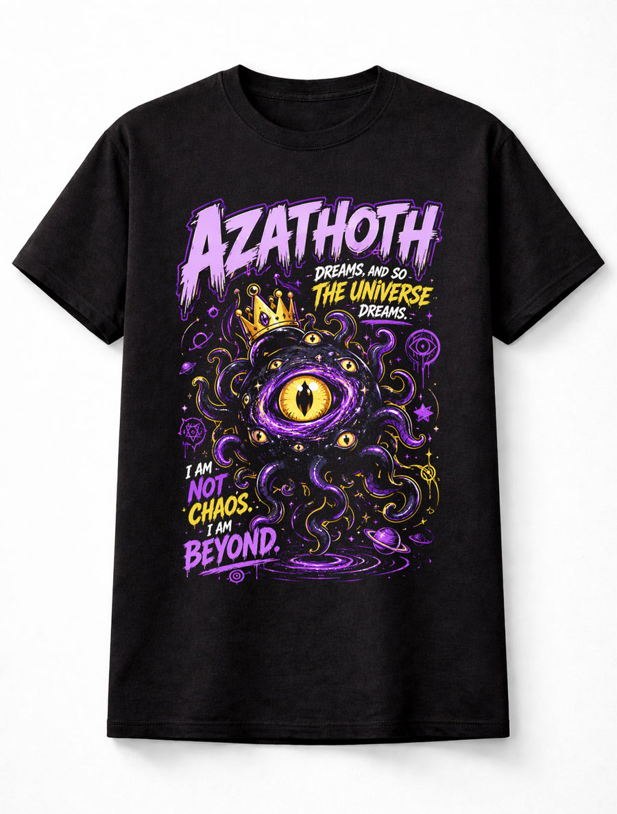 Azathoth Cosmic Horror Lovecraft Elder God Graphic Gothic Unisex T-Shirt