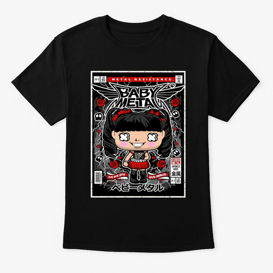 Babymetal Metal Resistance Kawaii Metal Funko Pop Style Unisex T-Shirt