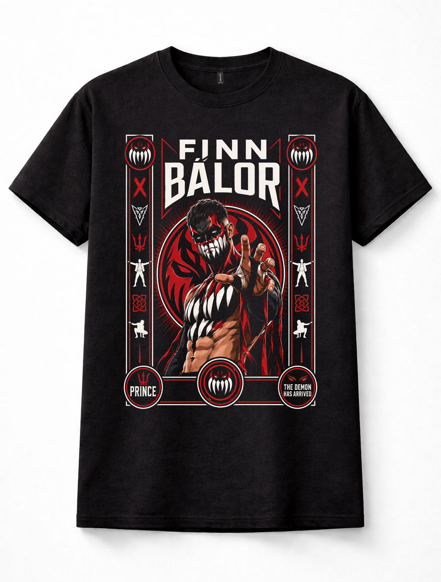 Finn Bálor WWE Demon King Wrestling Graphic Unisex T-Shirt