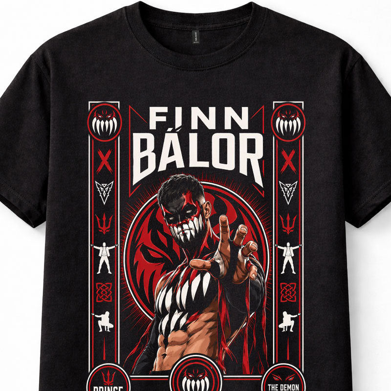 Finn Bálor WWE Demon King Wrestling Graphic Unisex T-Shirt