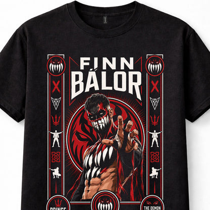 Finn Bálor WWE Demon King Wrestling Graphic Unisex T-Shirt