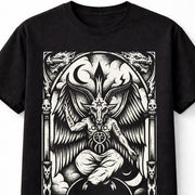 Baphomet Occult Satanic Gothic Demon Graphic Unisex T-Shirt