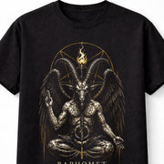 Baphomet Occult Demon Gothic Horror Pentagram Unisex T-Shirt