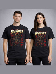 Baphomet Occult Goat Demon Gothic Dark Art Graphic Unisex T-Shirt