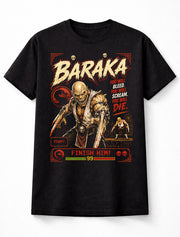 Mortal Kombat Baraka Finish Him Arcade Gaming Unisex T-Shirt