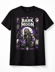 Bark At The Moon Werewolf Rock Music Guitar Gothic Wolf Black Unisex T-Shirt