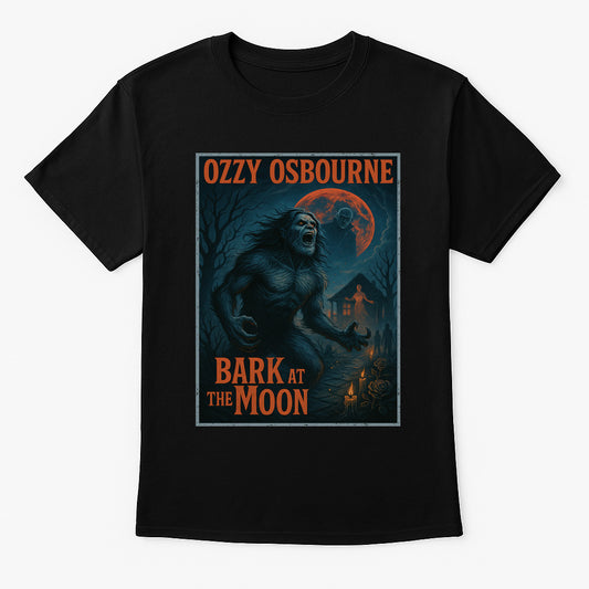 Ozzy Osbourne Bark at the Moon Unisex T-Shirt Classic Heavy Metal Tee