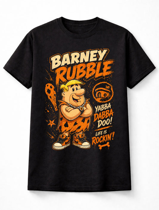 Barney Rubble The Flintstones Yabba Dabba Doo Cartoon Unisex T-Shirt