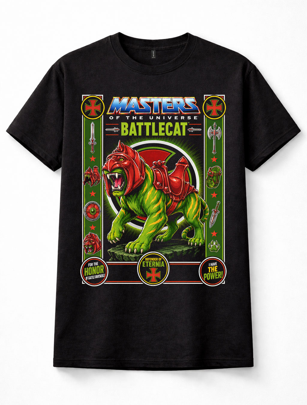 Masters of the Universe Battle Cat Eternia He-Man Fan Unisex T-Shirt