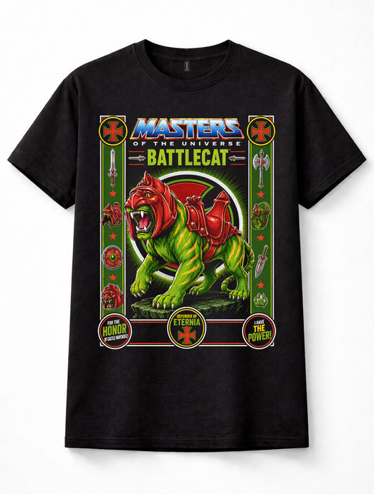 Masters of the Universe Battle Cat Eternia He-Man Fan Unisex T-Shirt