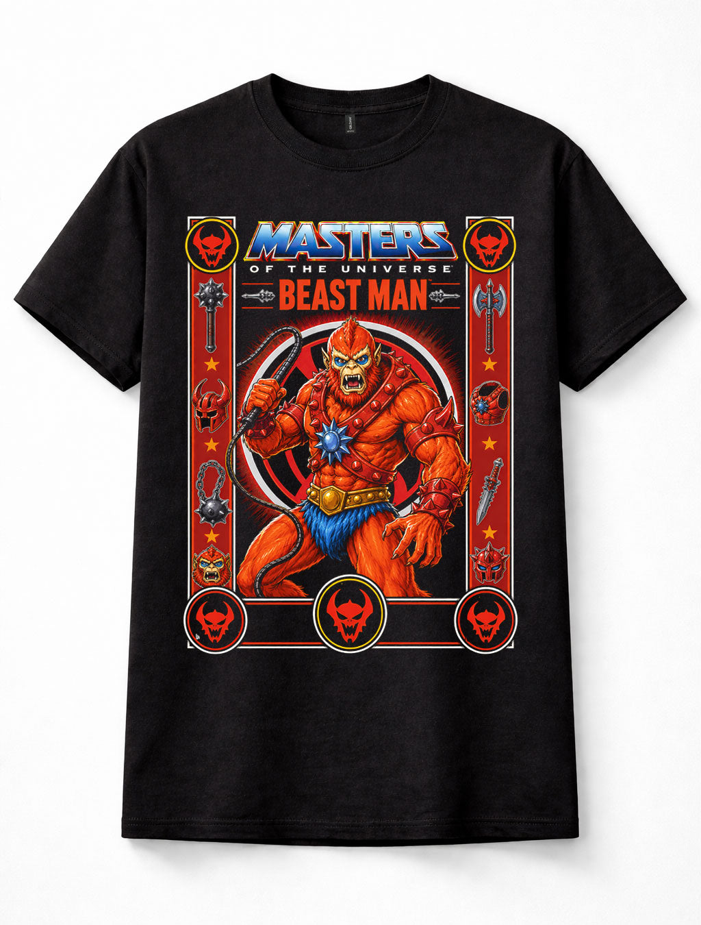 Masters of the Universe Beast Man Skeletor Villain Eternia Unisex T-Shirt