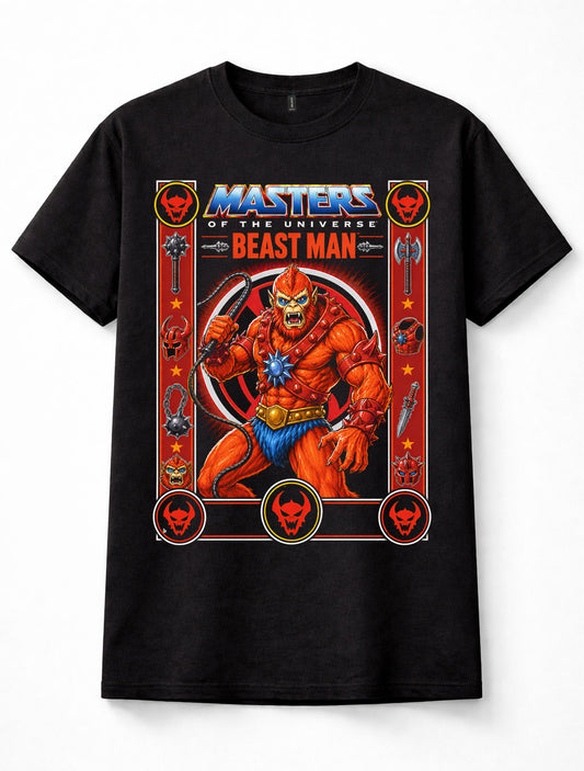 Masters of the Universe Beast Man Skeletor Villain Eternia Unisex T-Shirt