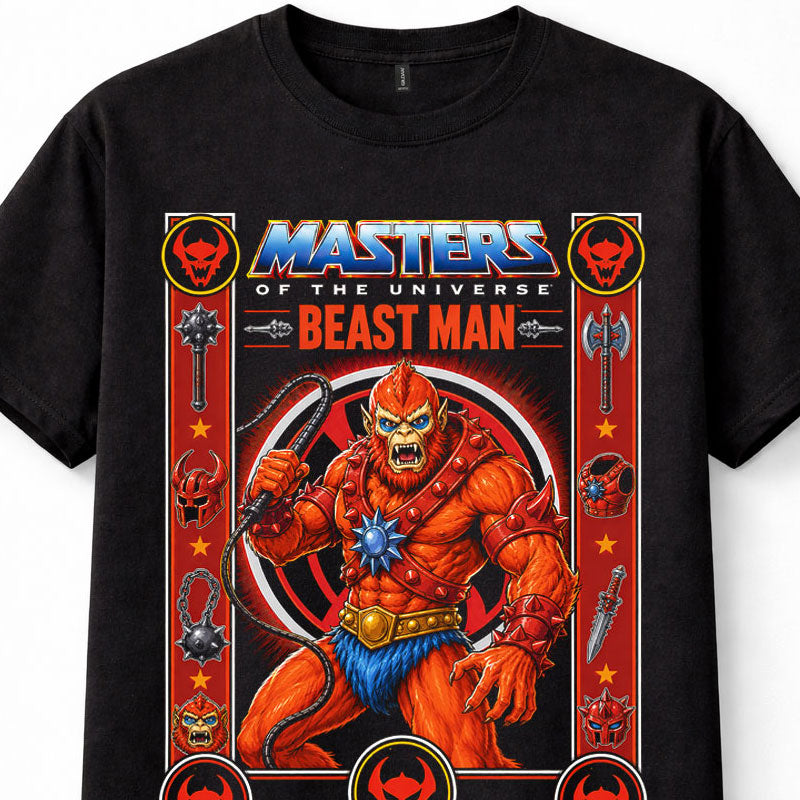 Masters of the Universe Beast Man Skeletor Villain Eternia Unisex T-Shirt