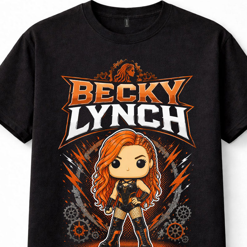 Becky Lynch WWE The Man Big Time Becks Wrestling Pop Unisex T-Shirt