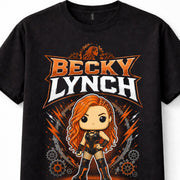Becky Lynch WWE The Man Big Time Becks Wrestling Pop Unisex T-Shirt