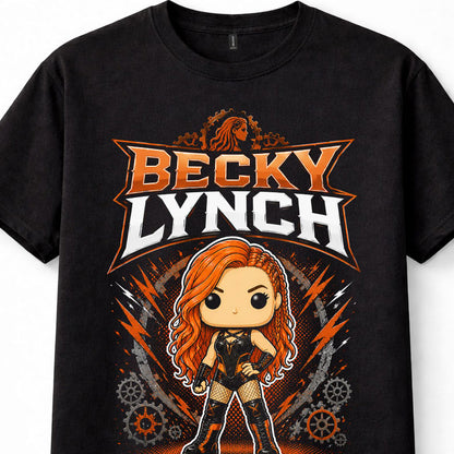 Becky Lynch WWE The Man Big Time Becks Wrestling Pop Unisex T-Shirt