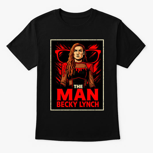 Becky Lynch The Man Retro Wrestling Unisex Adults & Kids T-Shirt