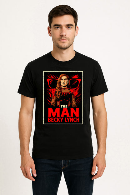 Becky Lynch “The Man” Unisex T-Shirt – Custom Apparel Big Time Becks Fan Gear