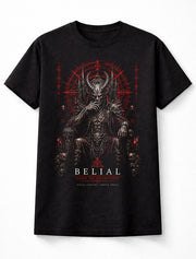 Belial Lord of Deception Demon Gothic Horror Metal Unisex T-Shirt
