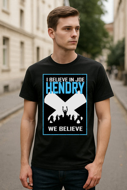 Joe Hendry I Believe Retro Wrestling Unisex T-Shirt We Believe Fan Tee