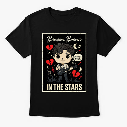 Benson Boone In The Stars Pop Funko Pop Style Unisex T-Shirt