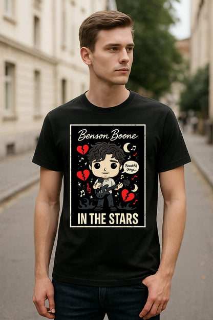 Benson Boone In The Stars Pop Funko Pop Style Unisex T-Shirt
