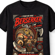 Viking Berserker Warrior Valhalla Norse Mythology Unisex T-Shirt