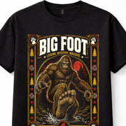 Bigfoot Sasquatch Cryptid Legend Forest Monster Graphic Unisex T-Shirt