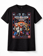 Biker Mice From Mars Retro Cartoon Motorcycle Black Unisex T-Shirt