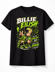Billie Eilish Graphic T-Shirt Bad Guy Unisex T-Shirt