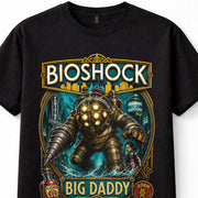 BioShock Big Daddy Rapture Plasmid Gaming Graphic Unisex T-Shirt