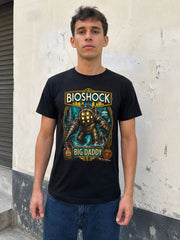 BioShock Big Daddy Rapture Plasmid Gaming Graphic Unisex T-Shirt
